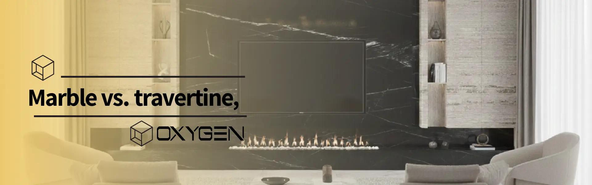 Marble vs. travertine